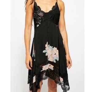 Free People Table for 2 Trapeze Dress - Midnight